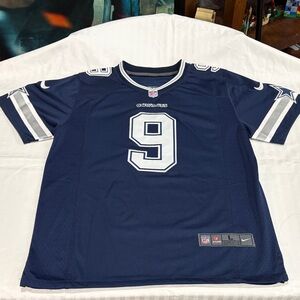 Dallas Cowboys Tony Romo #9 On Field Jersey Youth Large